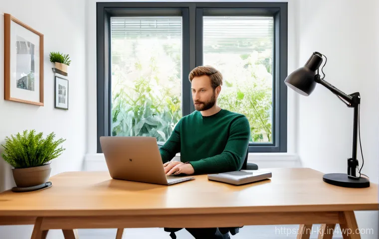 웹 기술을 통한 원격 근무 환경 조성 방법 - Prompt 1: The Ergonomic Home Office**